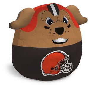 NFL Brown and Orange Stuffed Animal